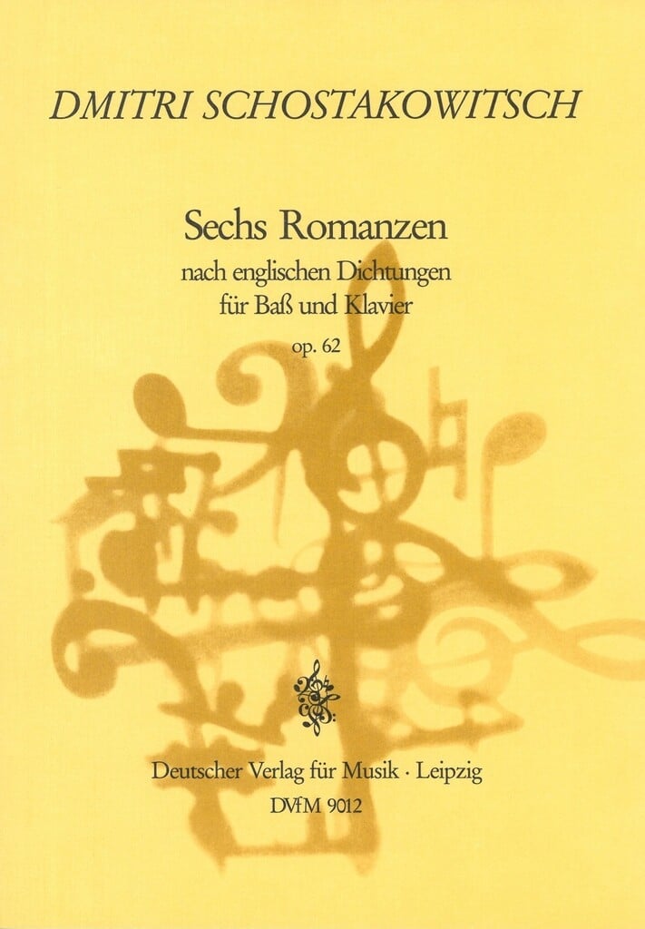 Sechs Romanzen op. 62