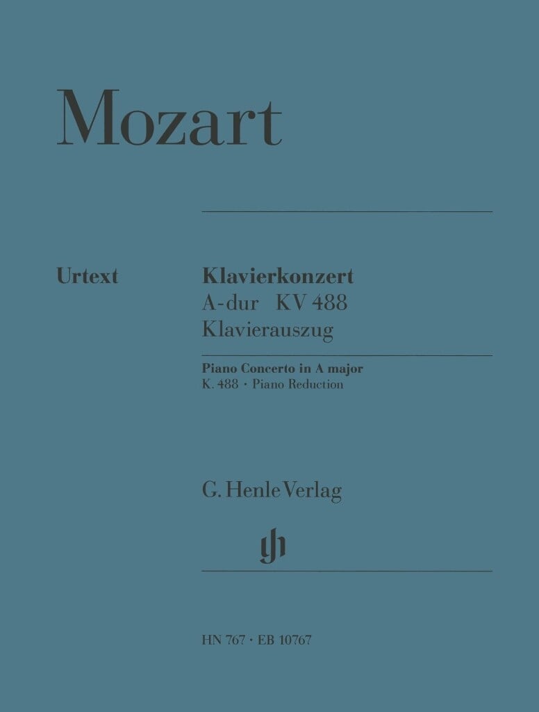 Klavierkonzert 23 A-dur KV 488
