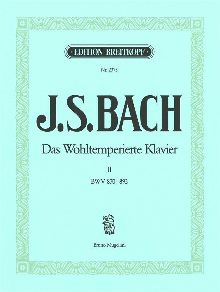 Das Wohltemperierte Klavier II