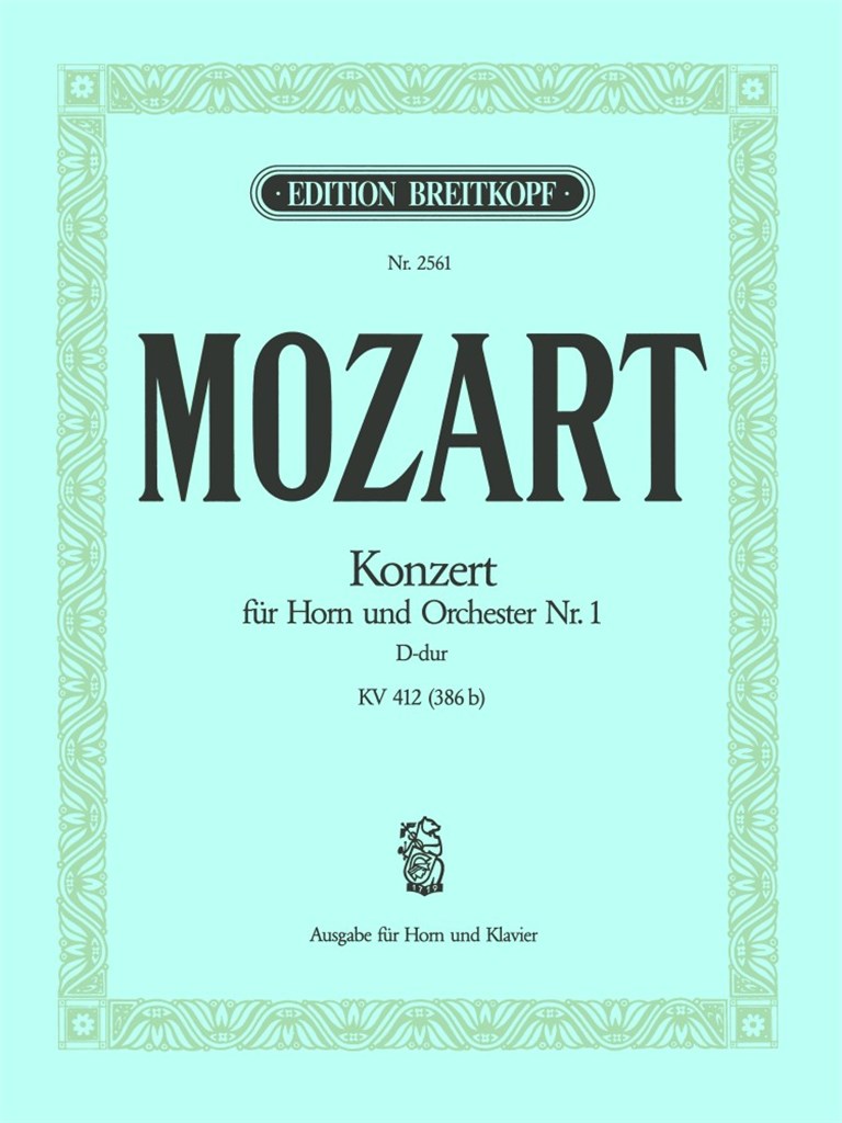 Konzert für Horn und Orchester D-DurKV 412 (386 b)