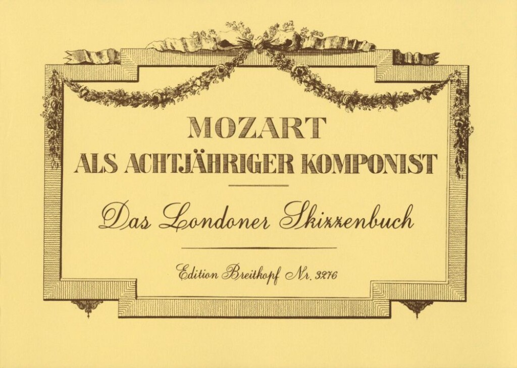 Als achtjähriger Komponist