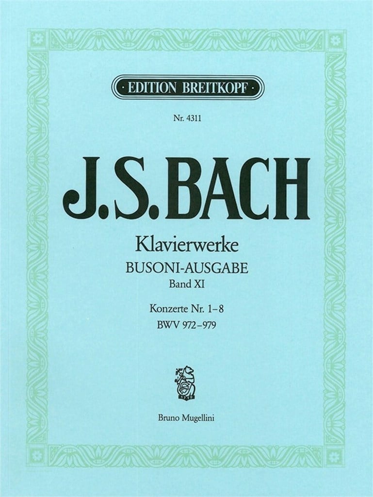 Konzerte verschiedene Meistern 1-8