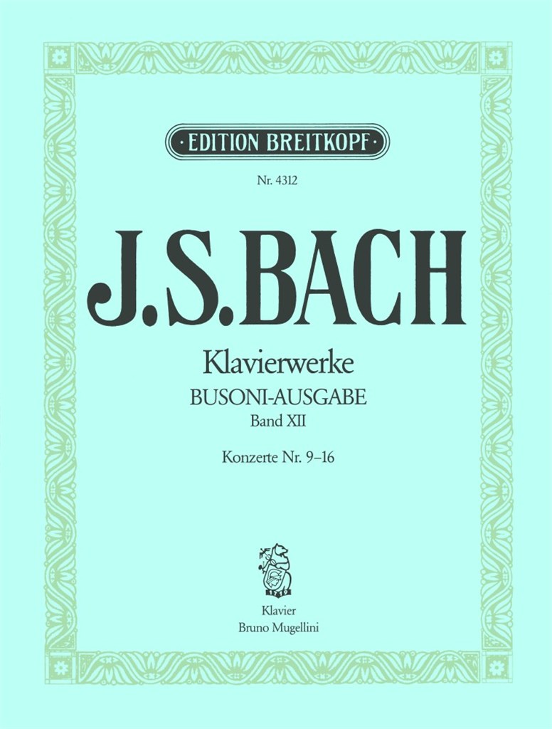 Konzerte versch. Meistern 9-16
