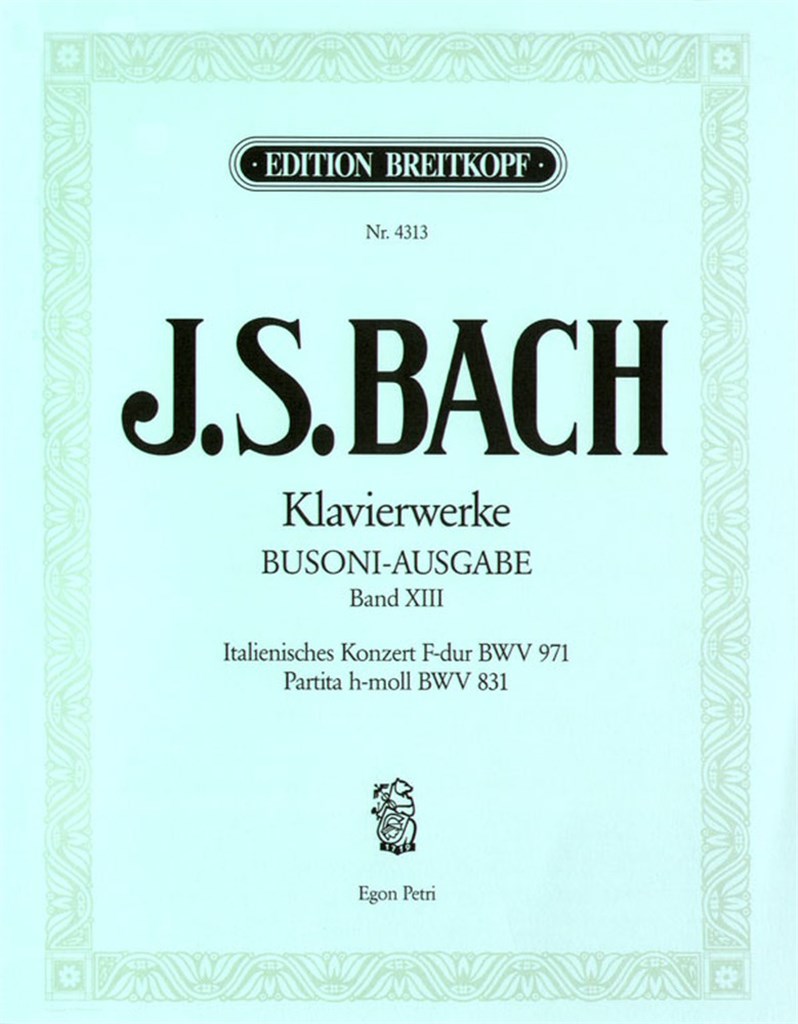 Italienisches Konzert, Partita