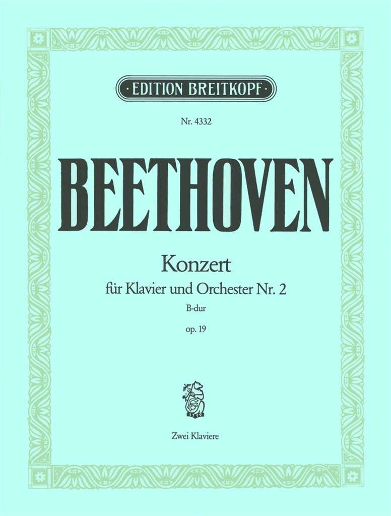 Klavierkonz. Nr.2 B-dur op.19