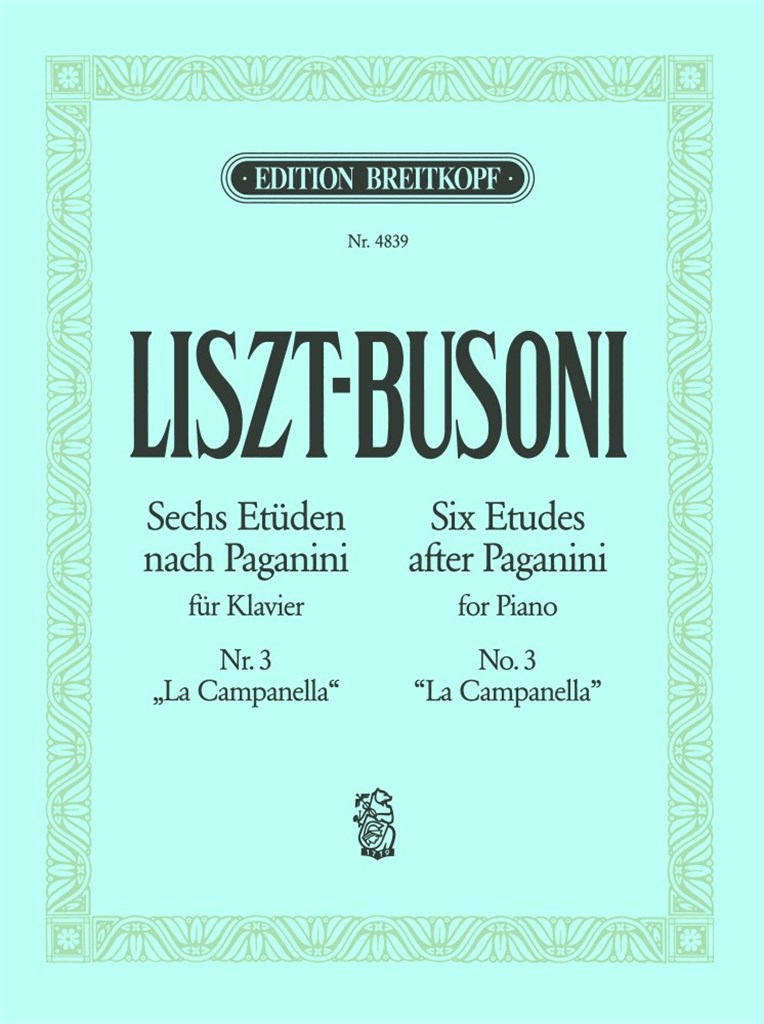 6 Etüden Nr. 3: La Campanella