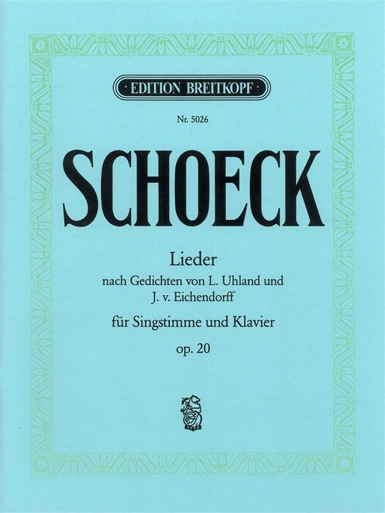 Lieder op. 20