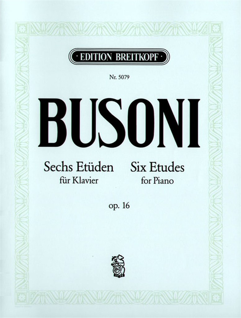Sechs Etüden op.16 Bus-Ver.203