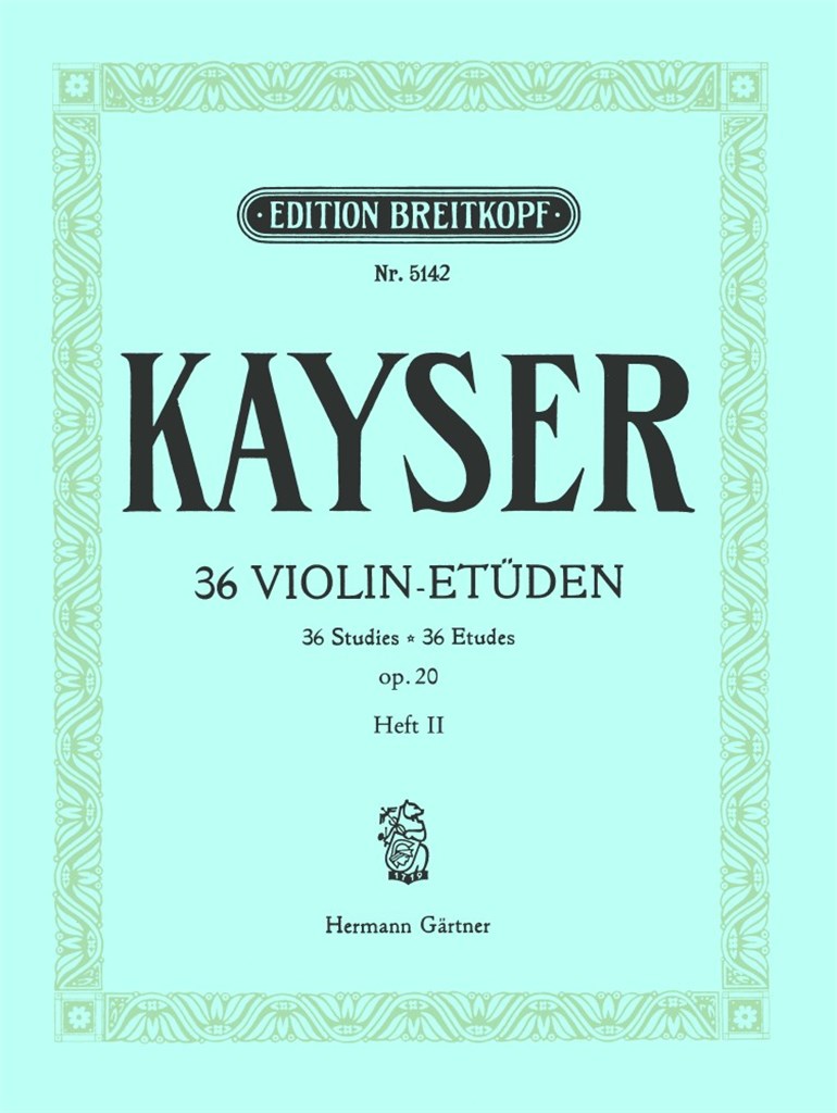 36 Etüden op. 20, Heft 2