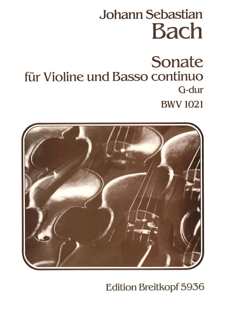 Sonate G-dur BWV 1021
