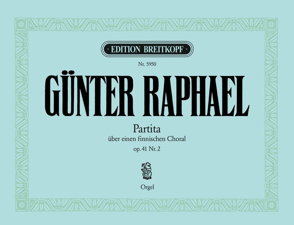 Partita ü. finn.Choral op.41/2