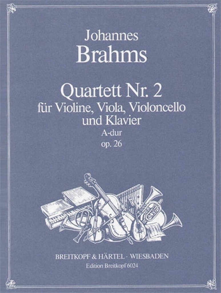 Klav.Quartett 2 A-dur op. 26