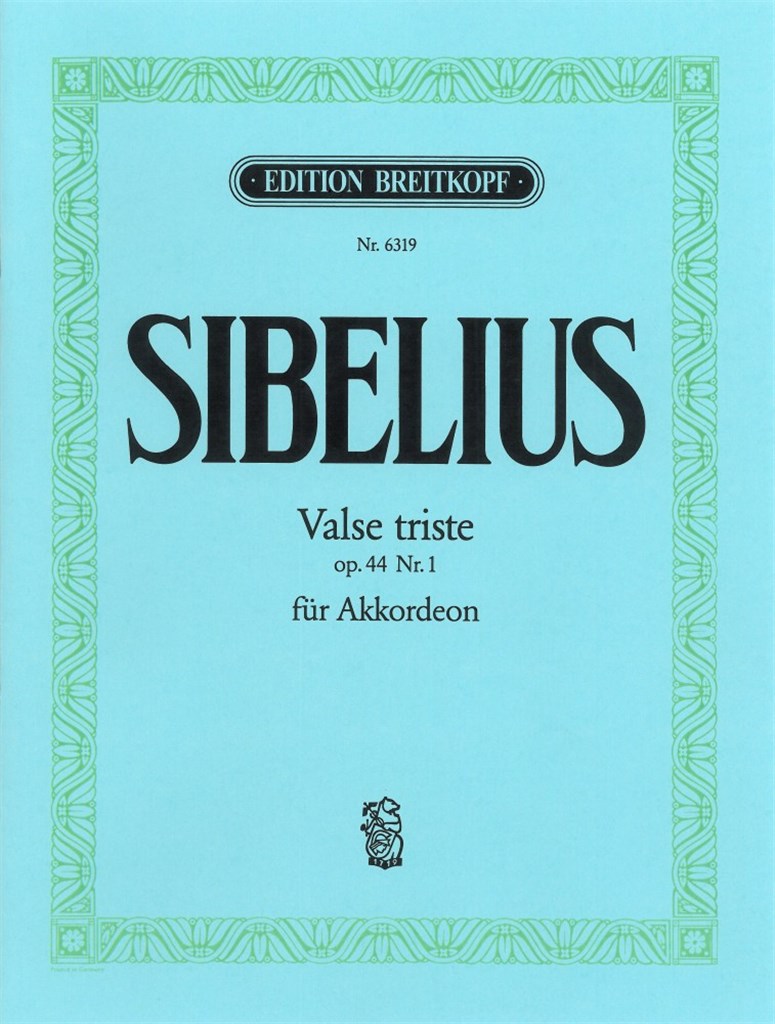 Valse triste aus op. 44