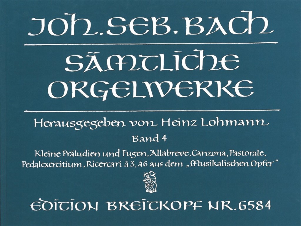 Sämtliche Orgelwerke 4 / Complete Organ Works