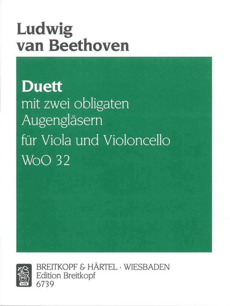 Duett mit 2 Obl. Augengläsern