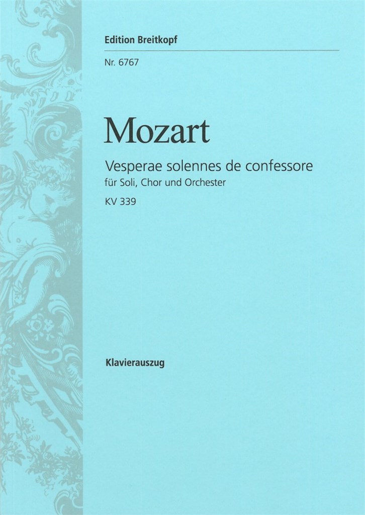Vesperae solenne de confessore K339