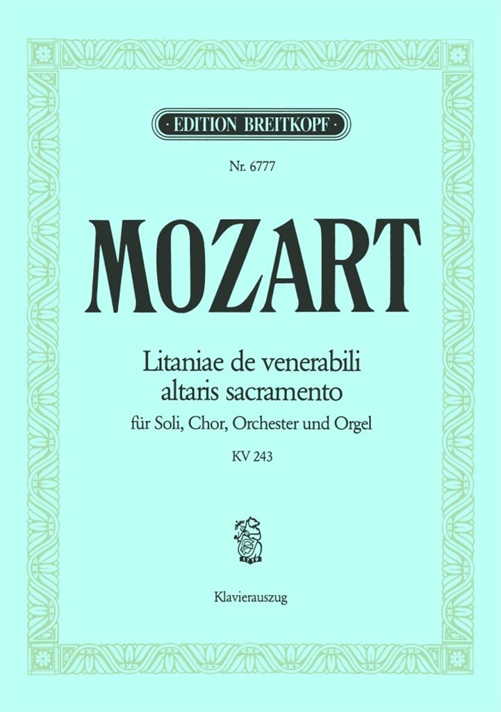 Litaniae de venerabili KV 243