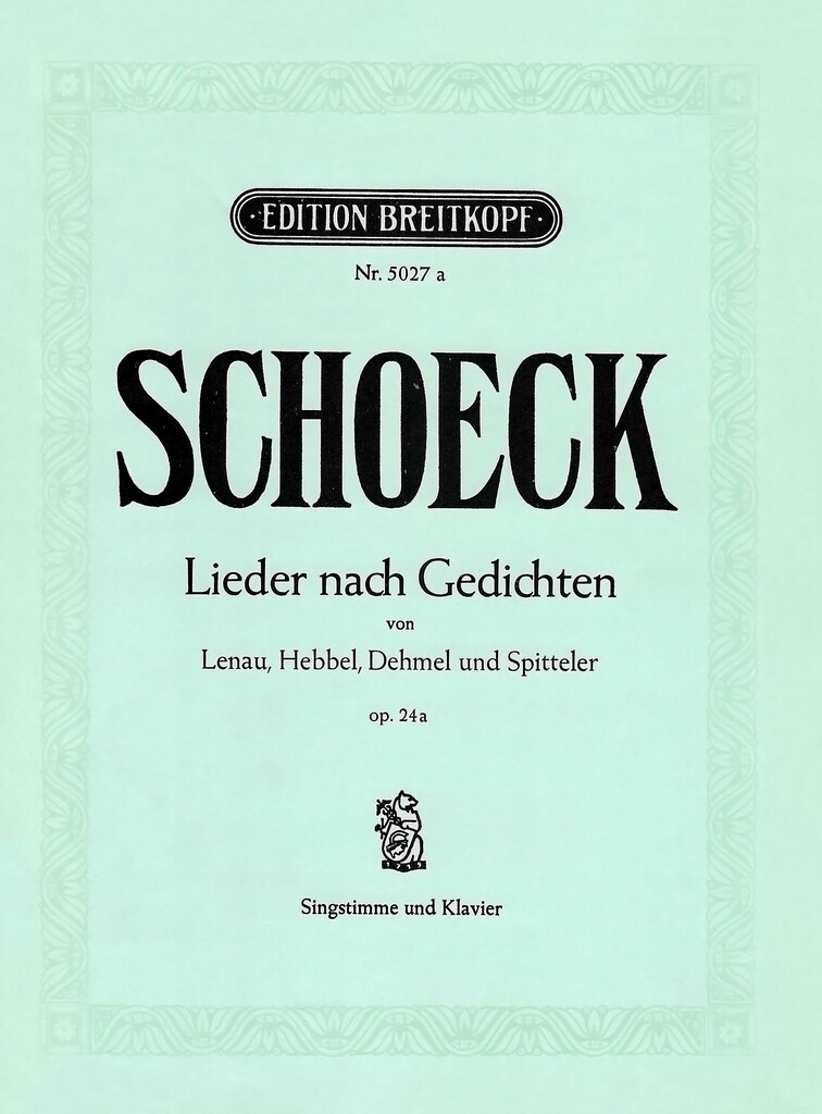 Lieder op. 24a