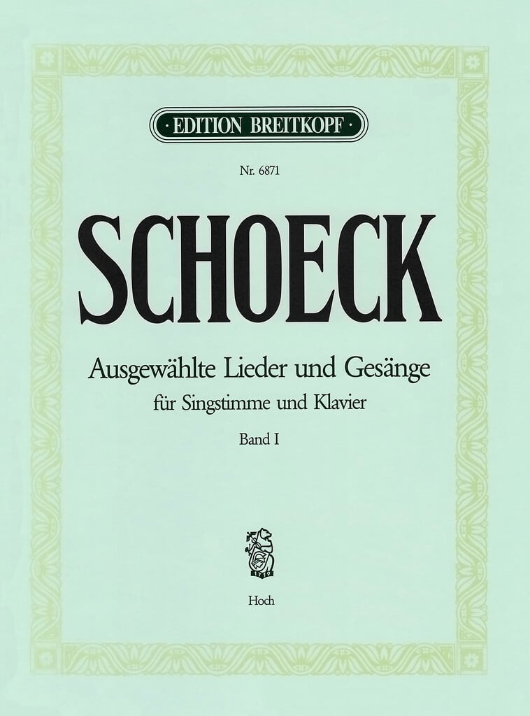 Ausgew. Lieder und Gesänge I