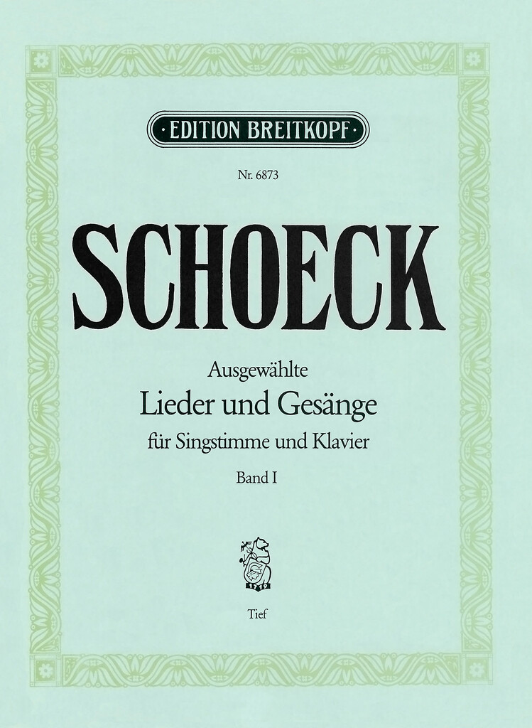 Ausgew. Lieder und Gesänge I