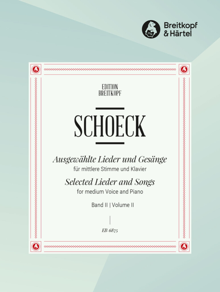 Ausgew. Lieder und Gesänge II
