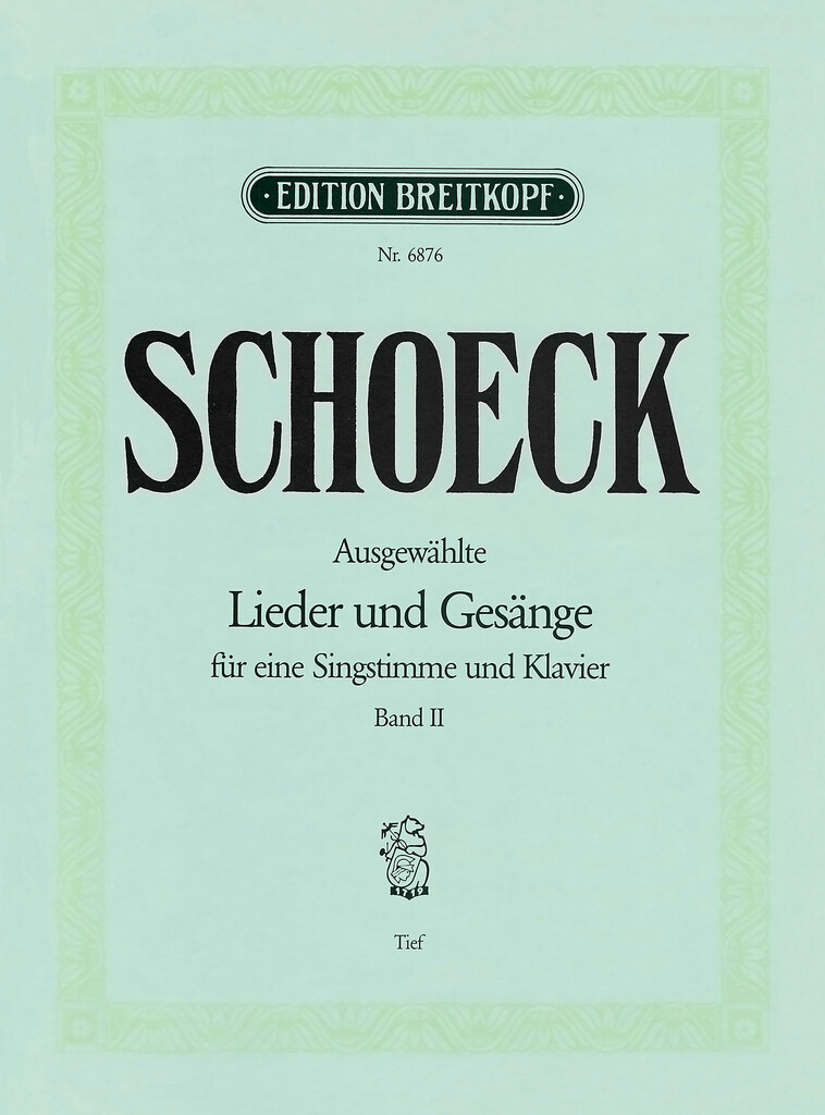 Ausgew. Lieder und Gesänge II