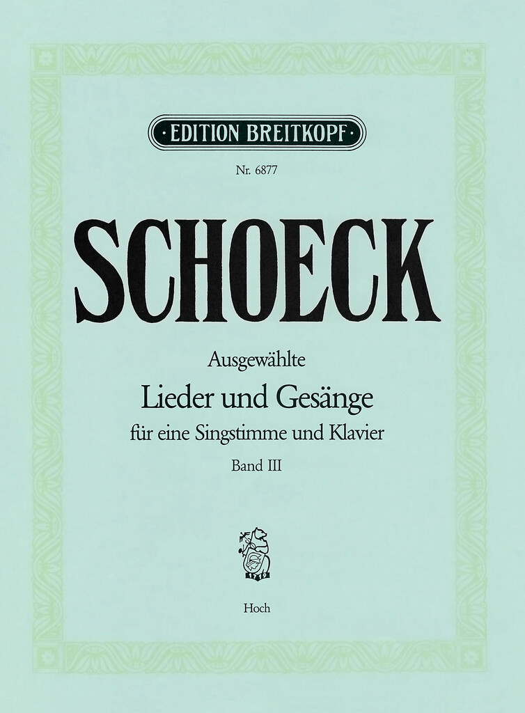 Ausgew. Lieder und Gesänge III
