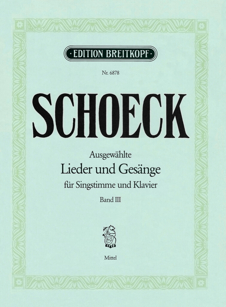 Ausgew. Lieder und Gesänge III