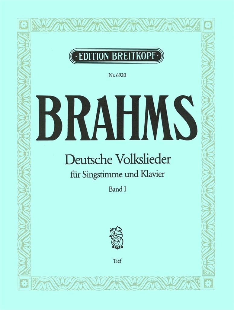 Deutsche Volkslieder, Band 1