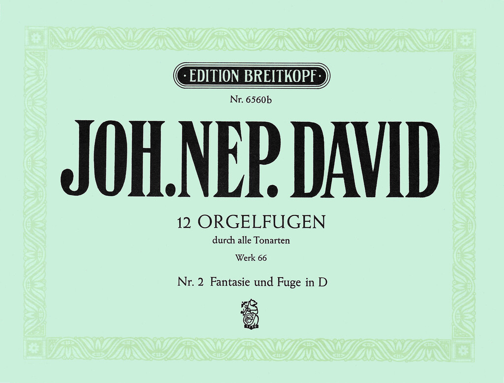 12 Orgelfugen Wk 66, Heft 2 D