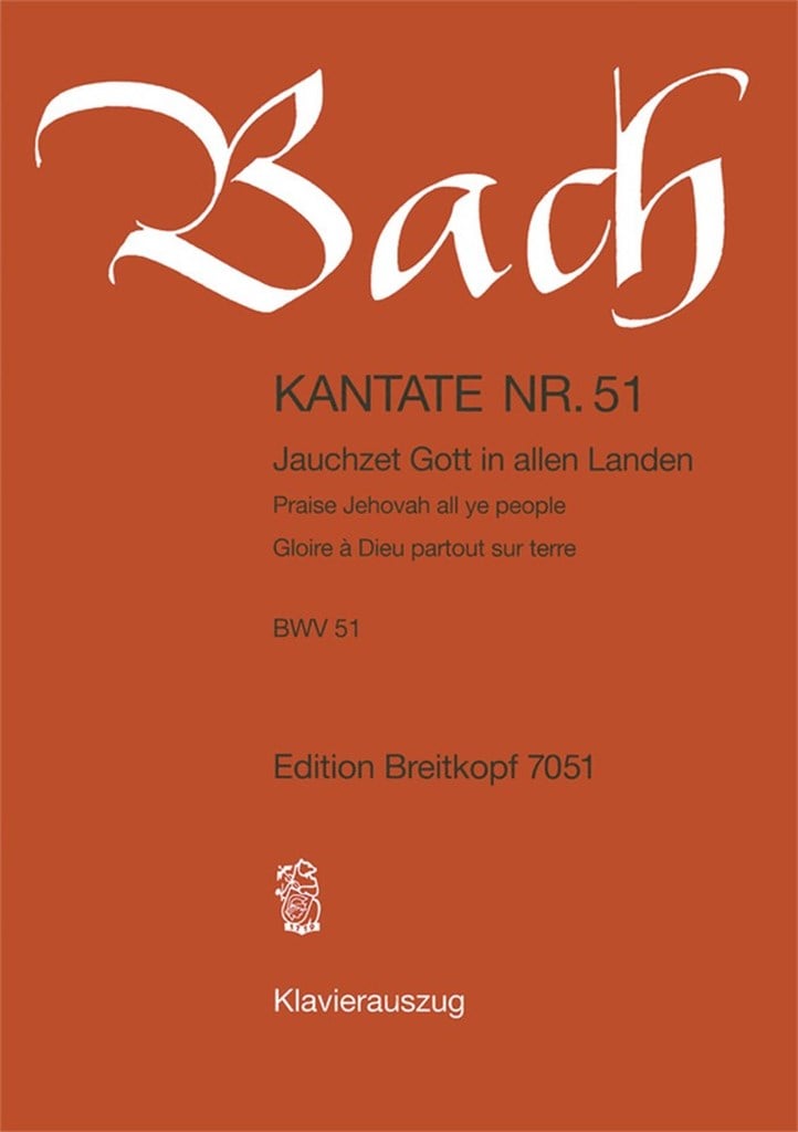 Jauchzet Gott in allen Landen (KA)