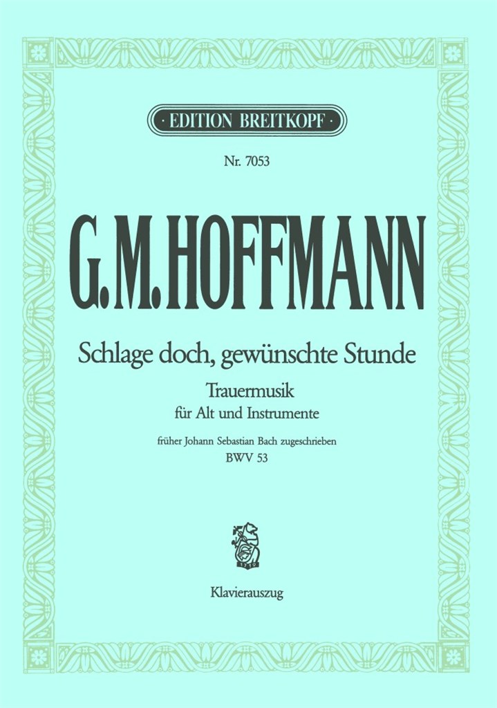 Kantate 53 Schlage doch
