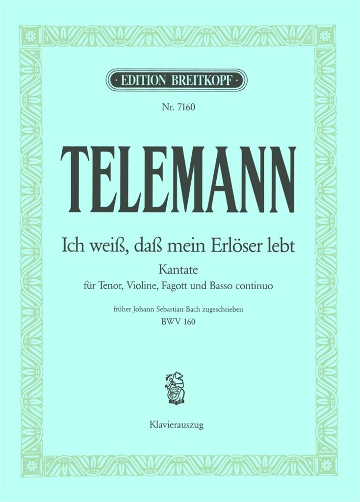 Ich weiss, dass mein (BWV 160)