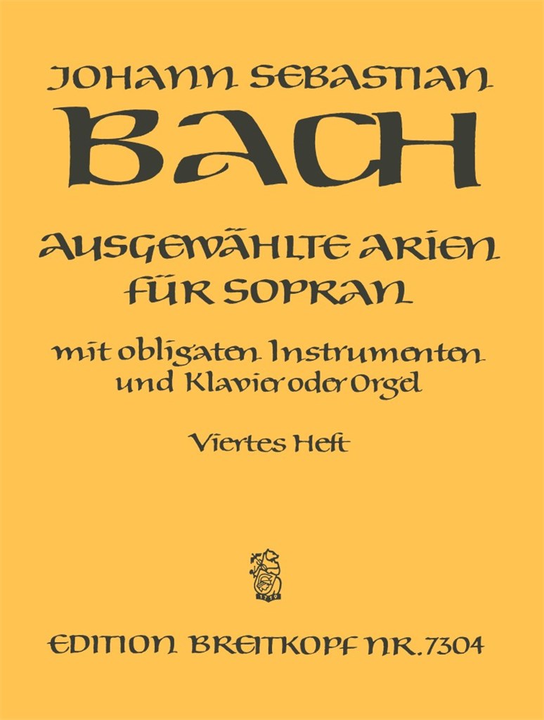 Ausgewählte Arien für Sopran 4