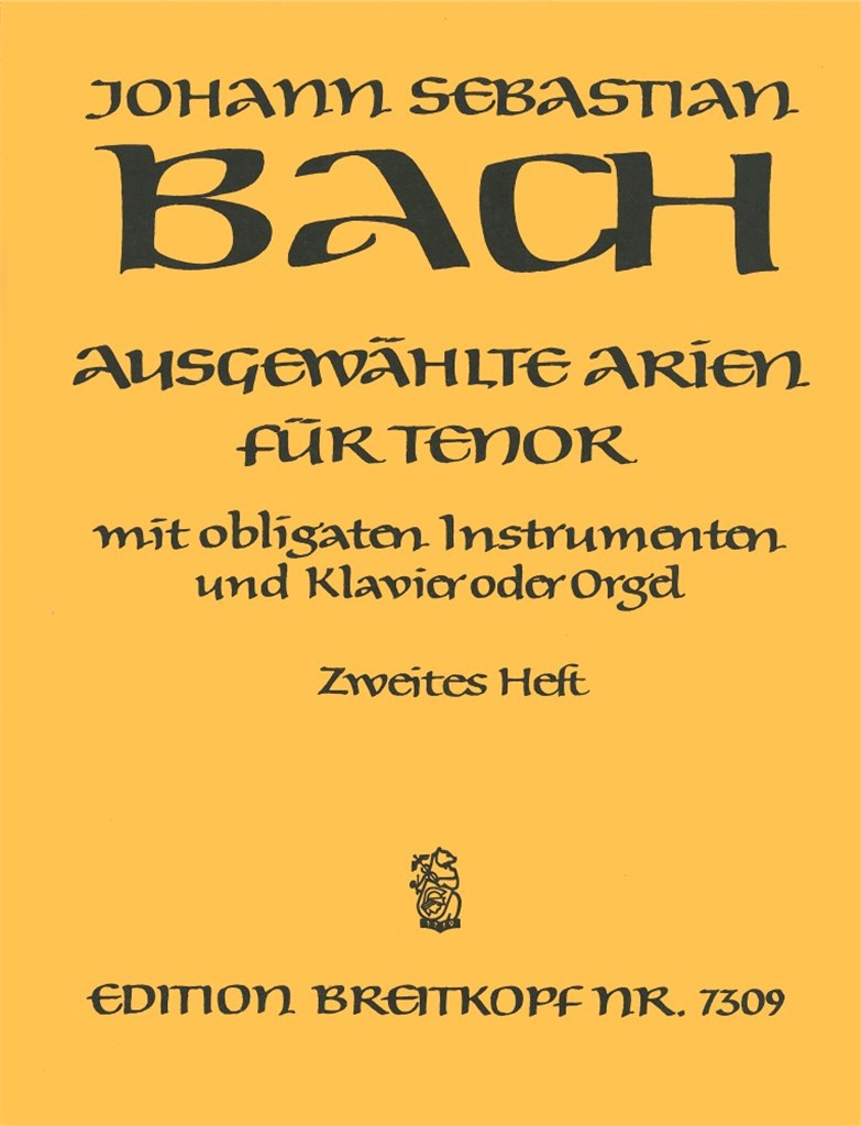 Ausgewählte Arien für Tenor 2