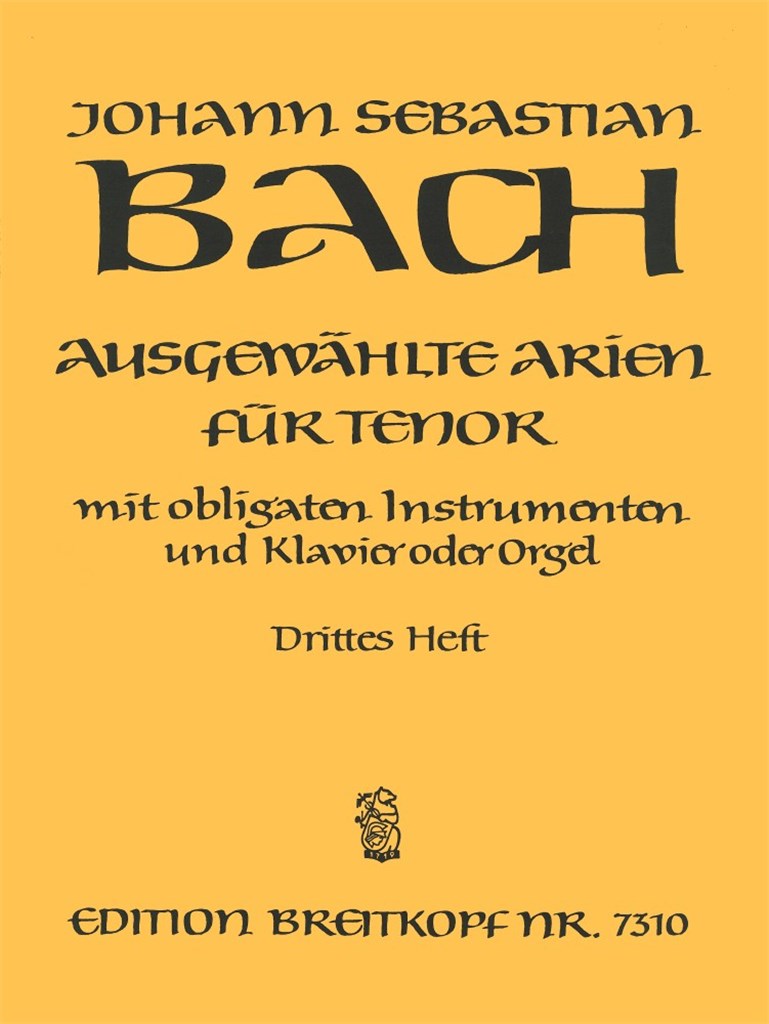 Ausgewählte Arien für Tenor 3