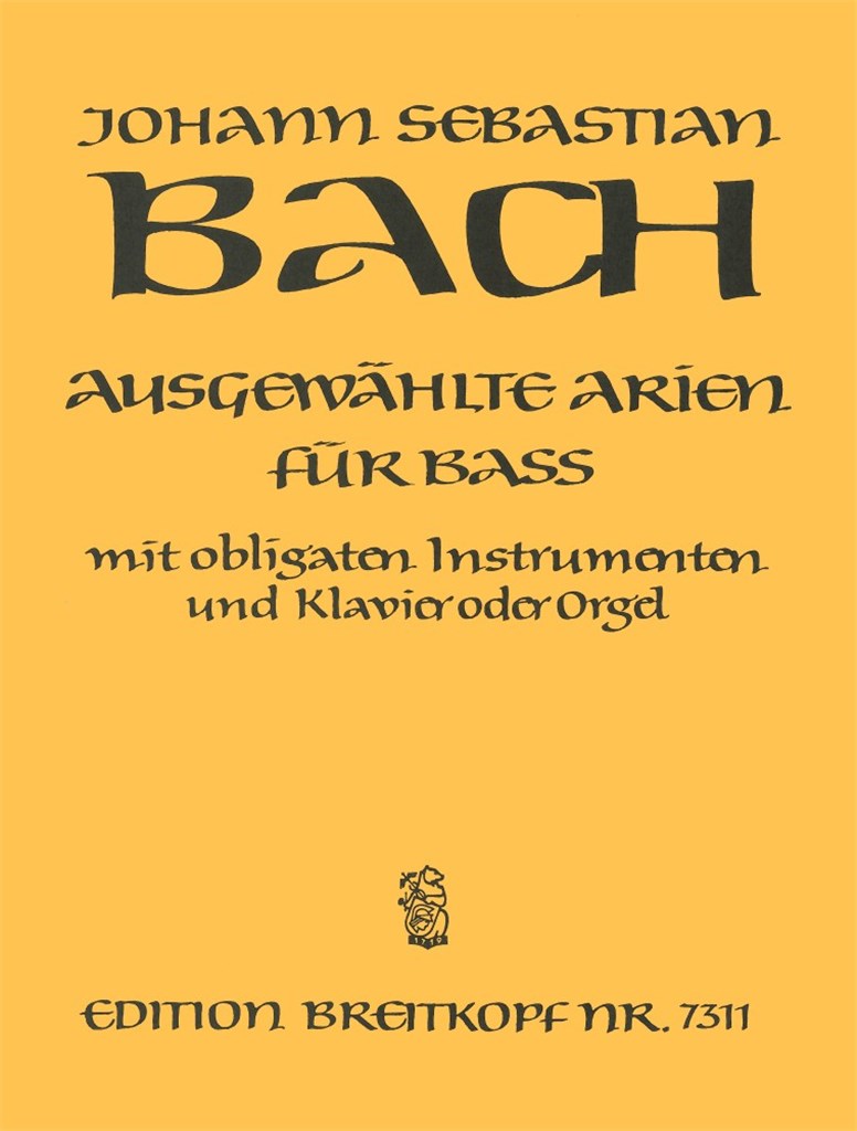 Ausgewählte Arien für Bass