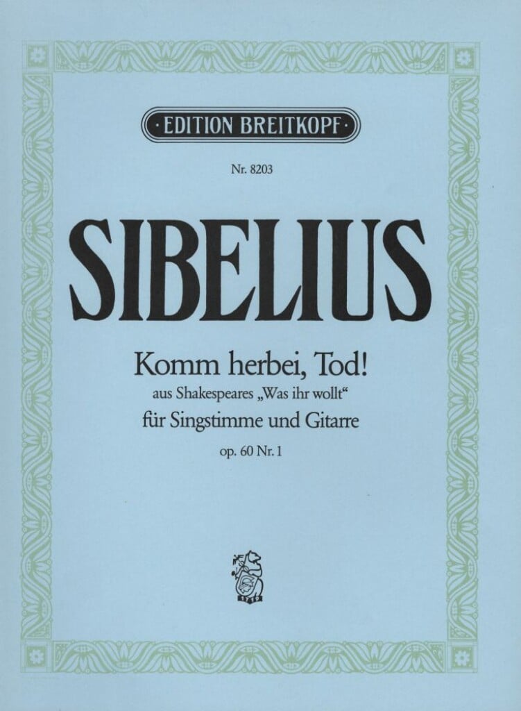 Komm herbei, Tod op. 60/1