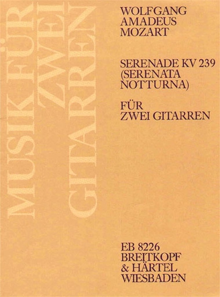 Serenade D-dur KV 239