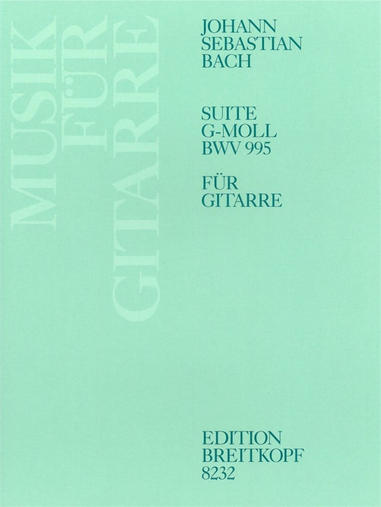 Suite g-moll BWV 995