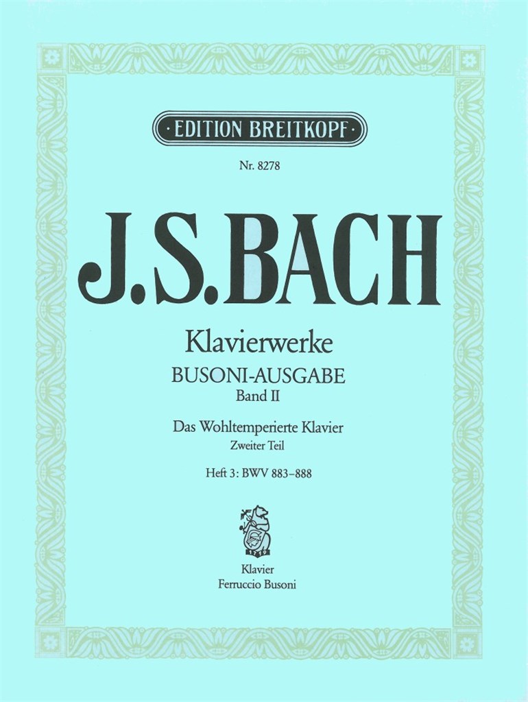 Wohltemperiertes Klavier II/3