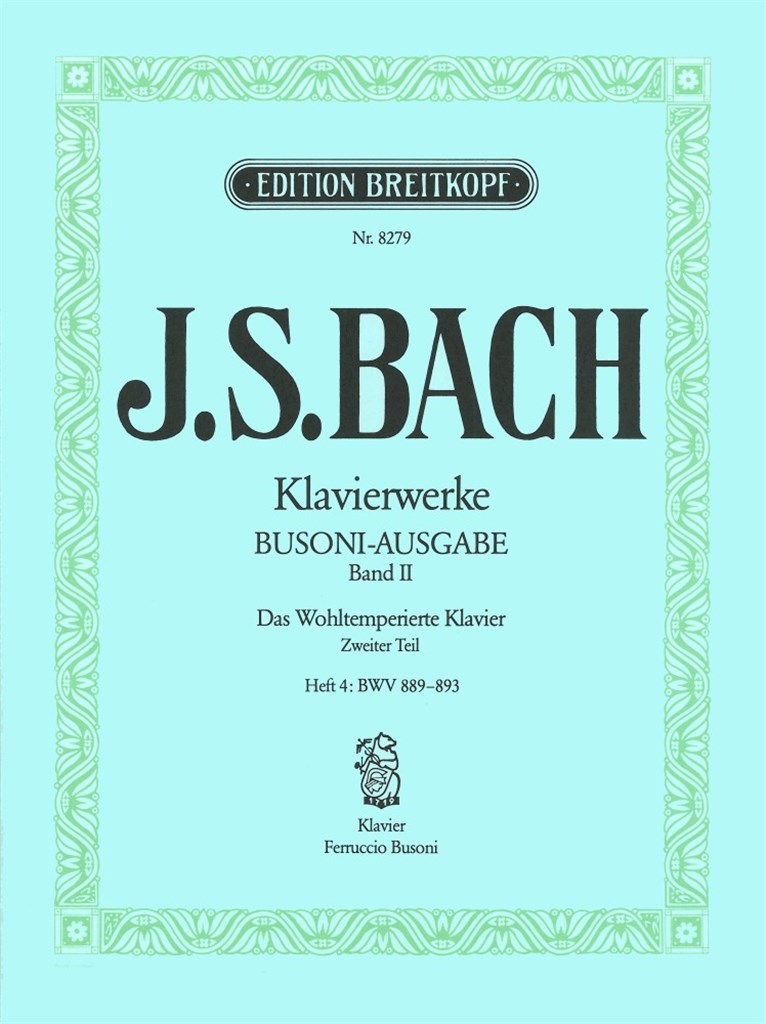 Wohltemperiertes Klavier II/4