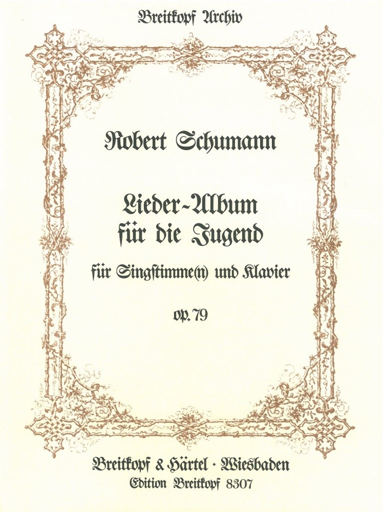 Lieder-Album op. 79. Reprint