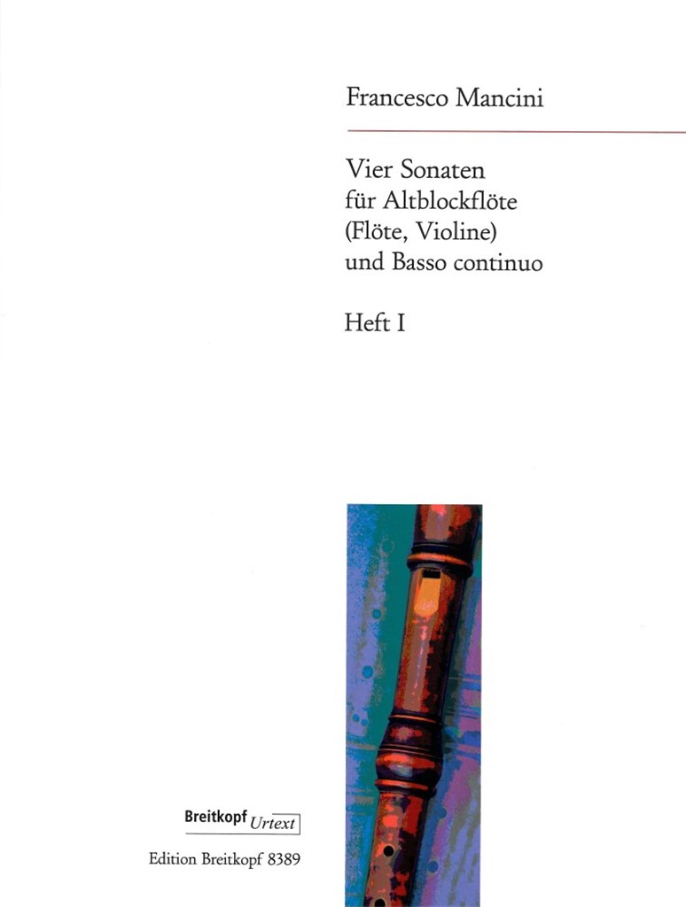 Vier Sonaten I c-moll,a-moll