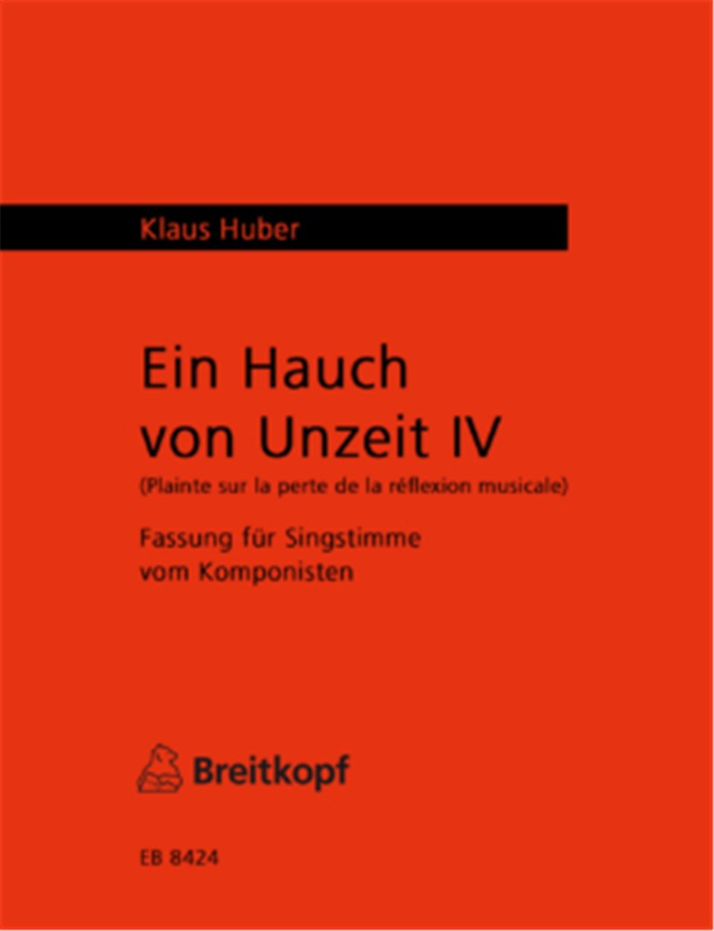 Ein Hauch von Unzeit IV