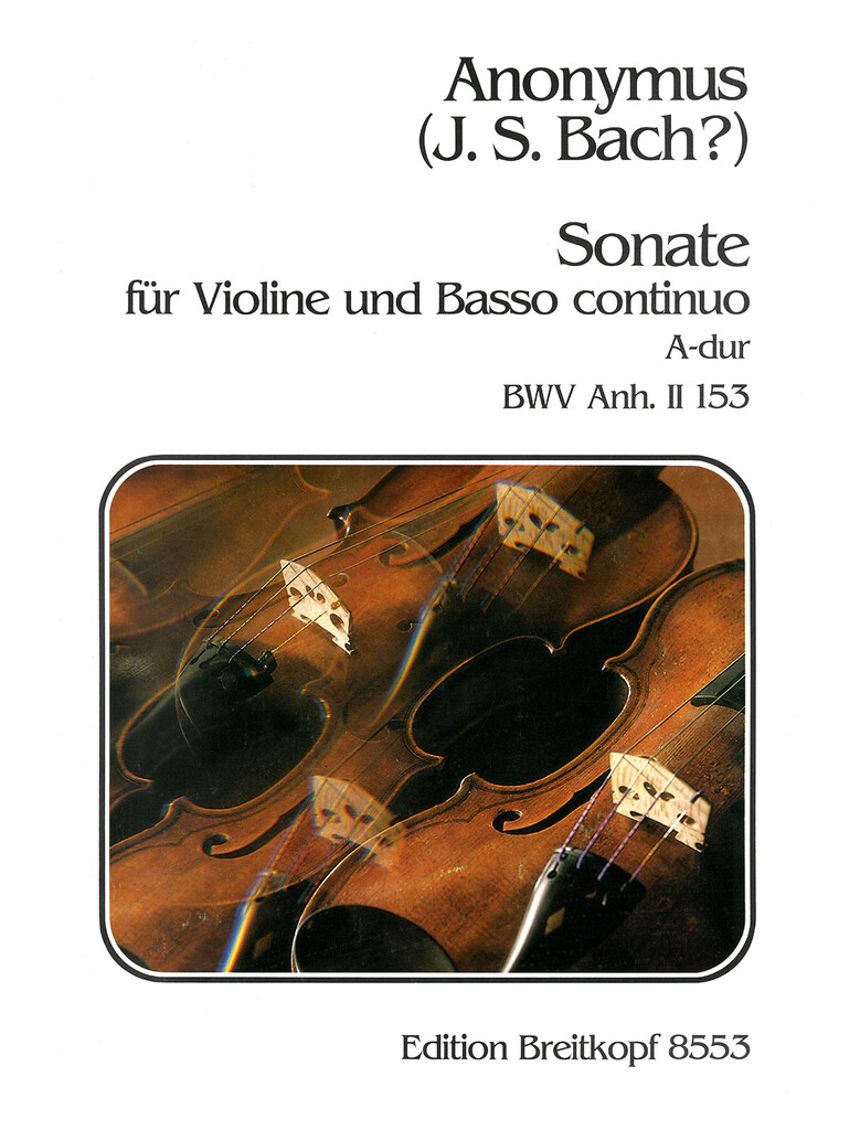 Sonate A-dur BWV Anh. 153