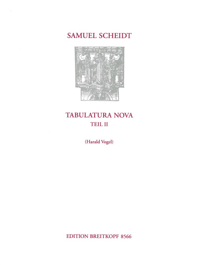 Tabulatura Nova, Teil 2