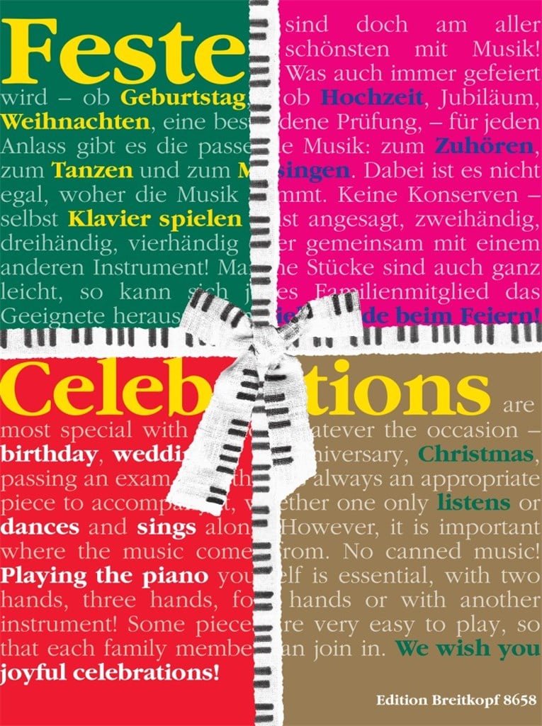 Feste. Klavierstücke/ Celebrations. Piano Pieces