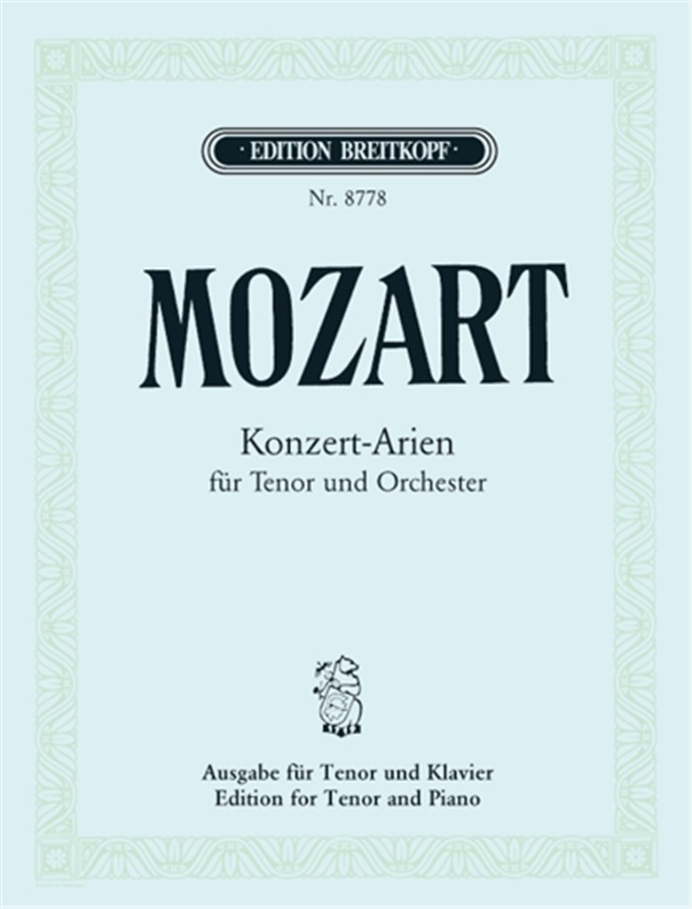 Konzertarien für Tenor