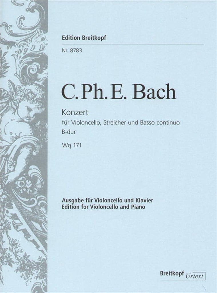 Cellokonzert B-dur Wq 171